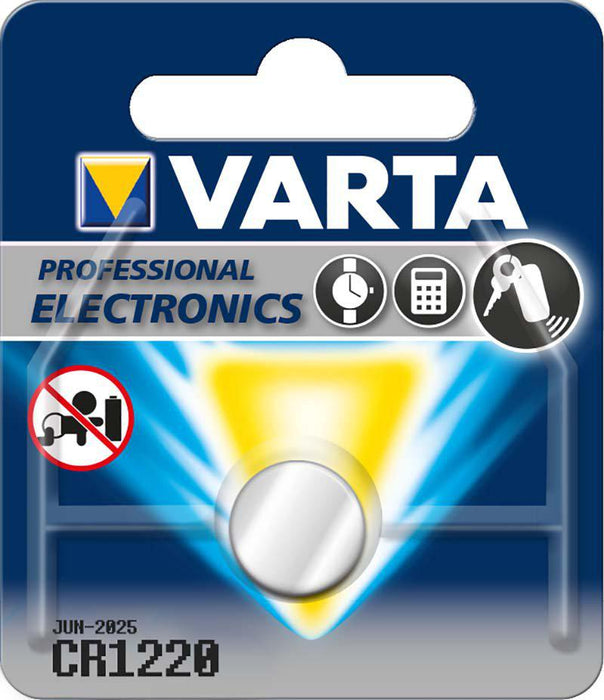 Varta - batteri cr 1220 3v