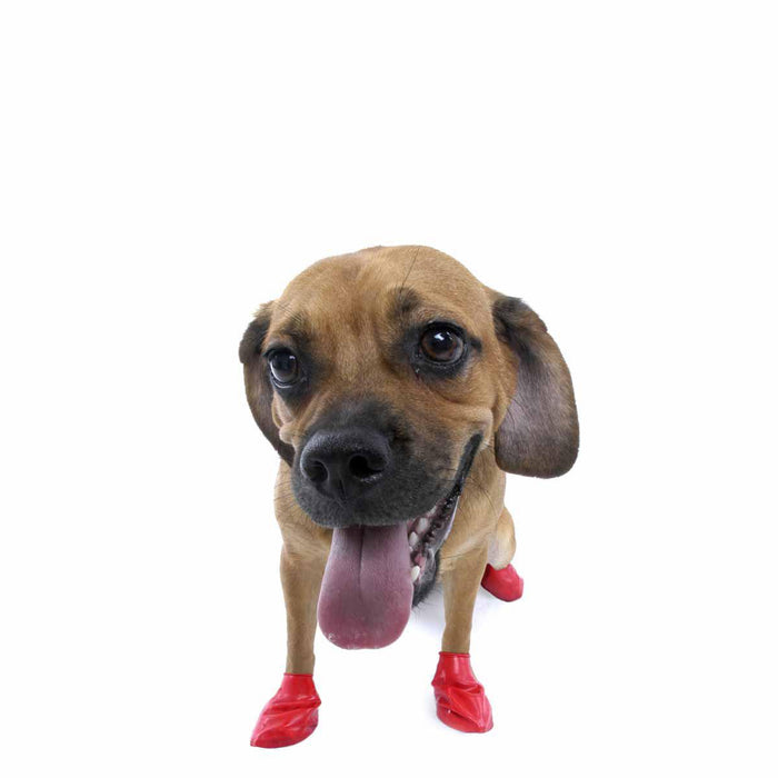 Pawz Dog Boots - color s red