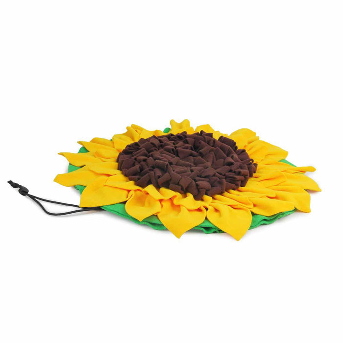 All For Paws - hundleksak snuffle mat sunflower 60x60x5cm