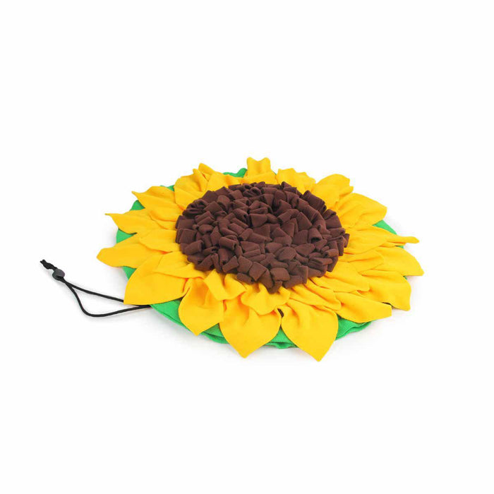 All For Paws - hundleksak snuffle mat sunflower 60x60x5cm