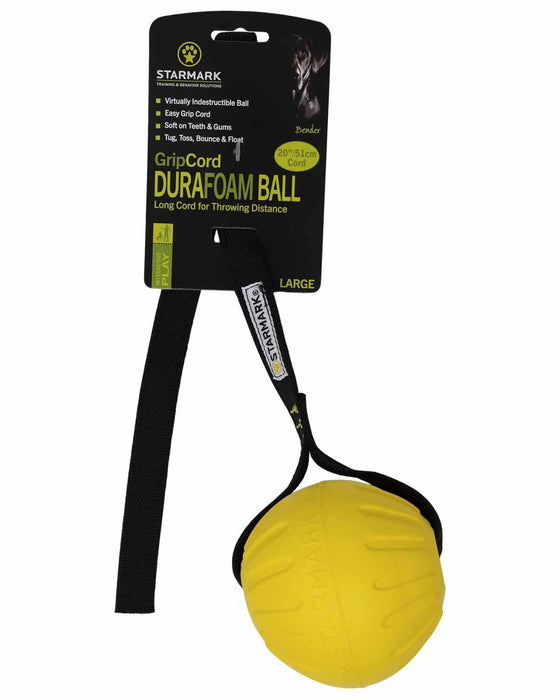 Starmark - gripcord durafoam ball long m/l 9x9x63cm