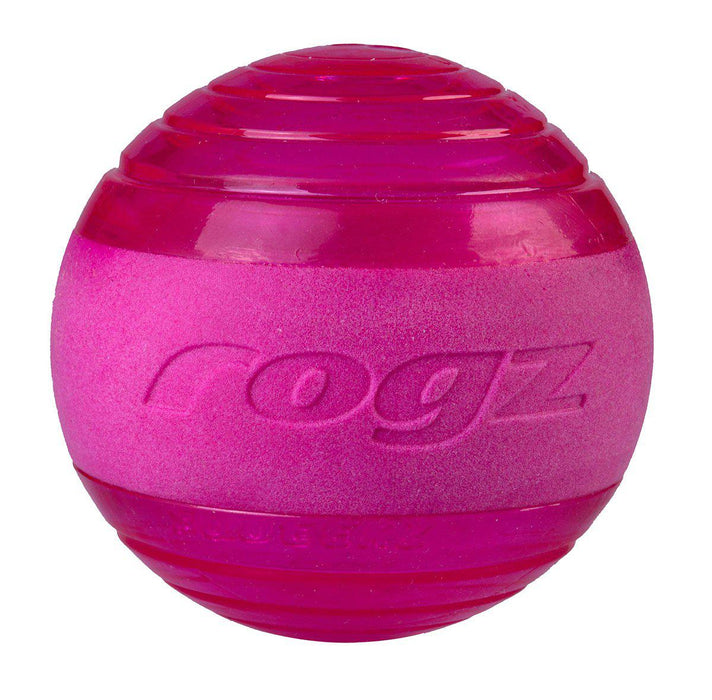 Rogz - squeekz ball rosa 6,4cm