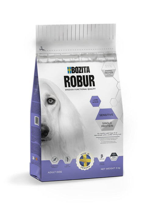 Bozita - robur sensitive single protein lamb 3kg