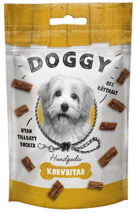 Doggy - snacks korvbitar 55g