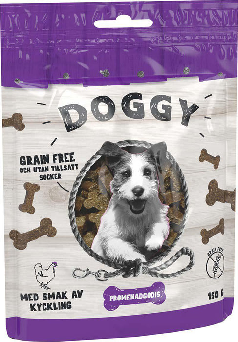 Doggy - promenad godis grain free 150gr