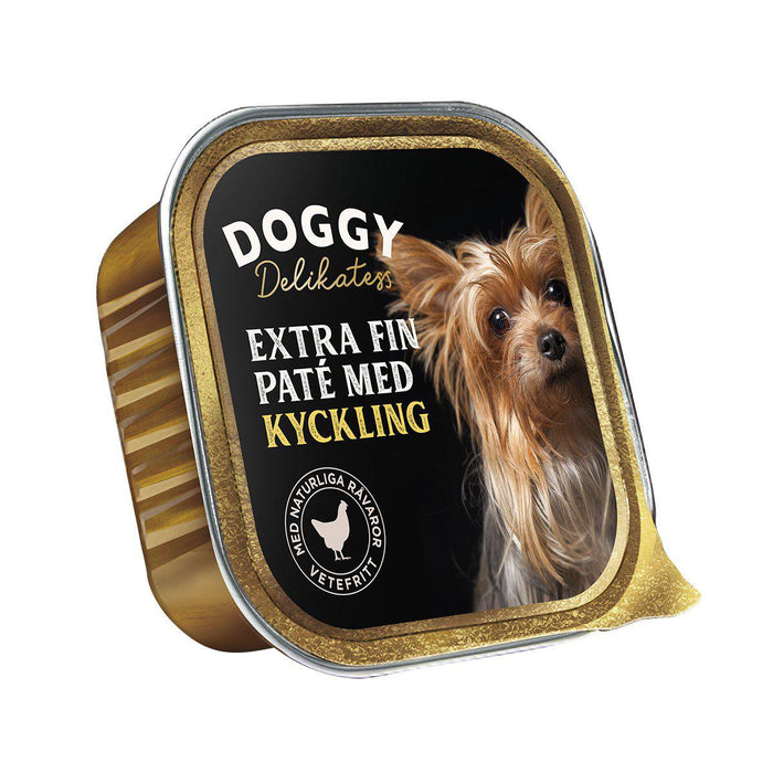 Doggy - delikatesspaté med kyckling 150g