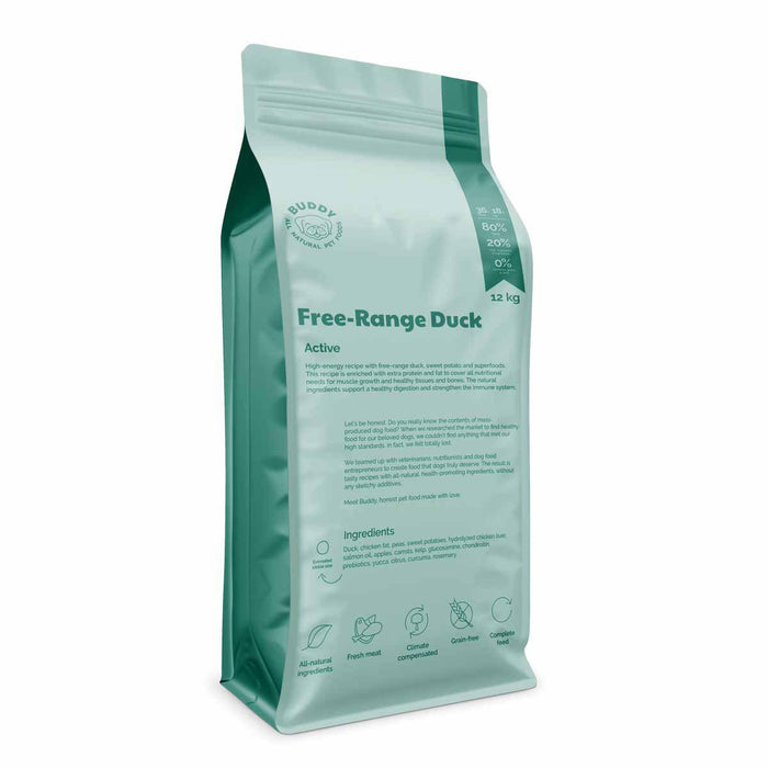 Buddy Pet Foods - free-range duck 12kg