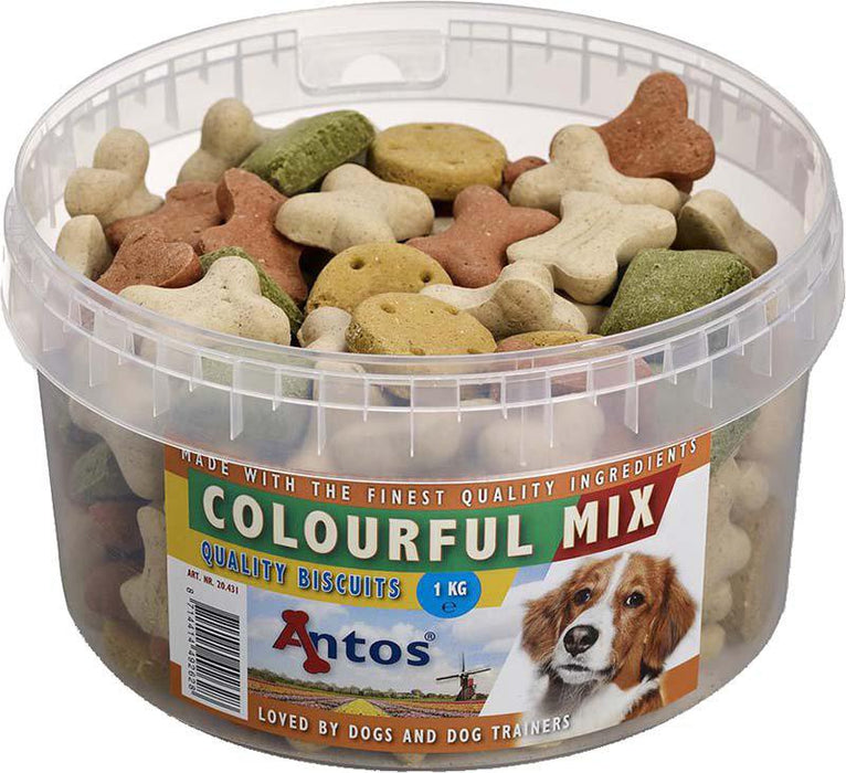 Antos - hundkex colourful mix 1kg