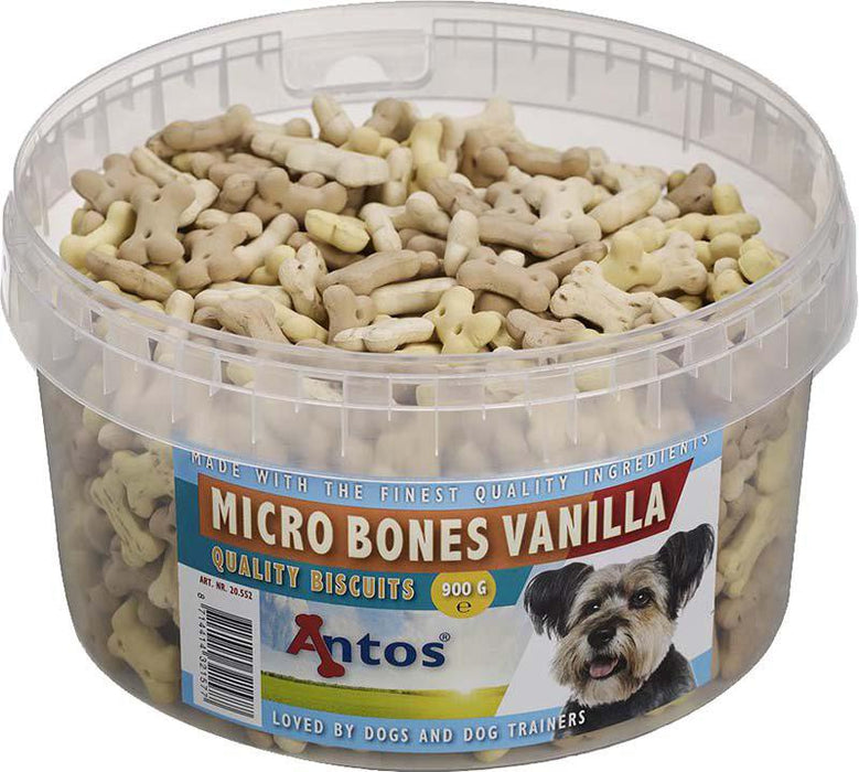 Antos - hundkex micro bonesvanilla 900gr