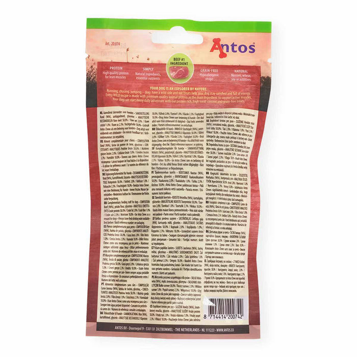 Antos - wild snacks beef 80g