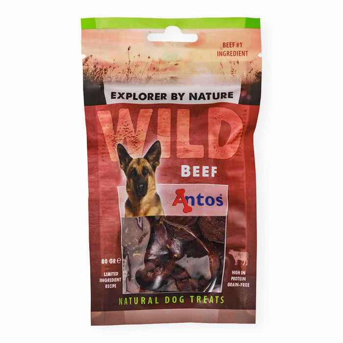 Antos - wild snacks beef 80g