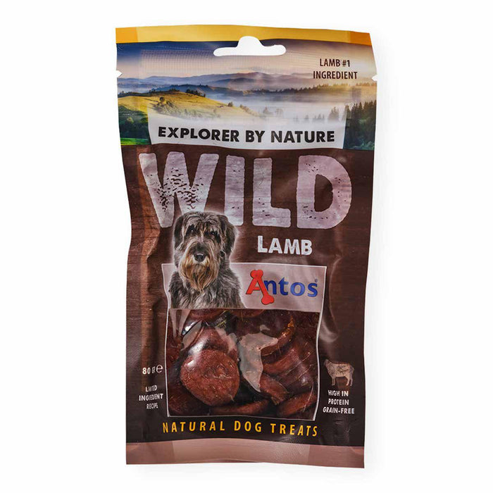 Antos - wild snacks lamb 80g