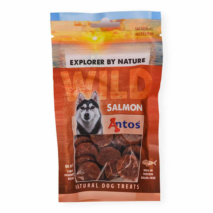 Antos - wild snacks salmon 80g