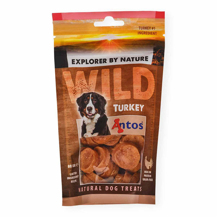 Antos - wild snacks turkey 80g