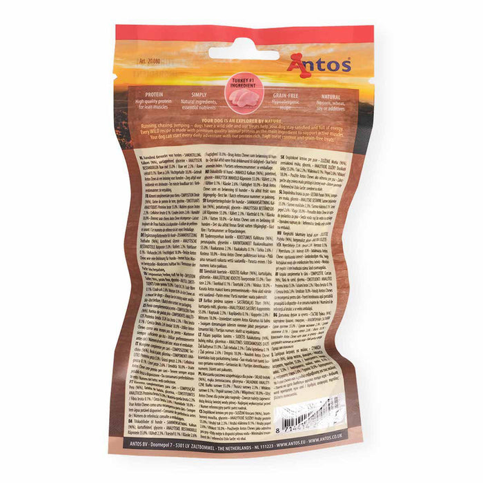 Antos - wild snacks turkey 80g