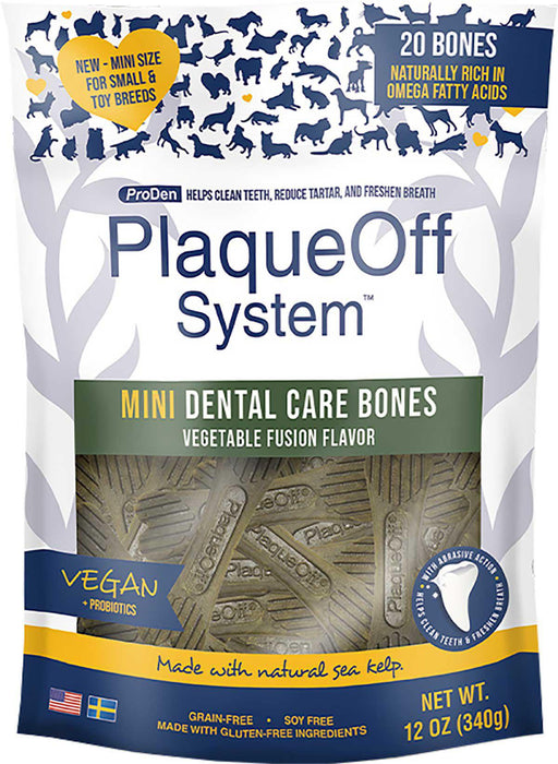 Swedencare - proden plaqueoff mini dental bones vegetable