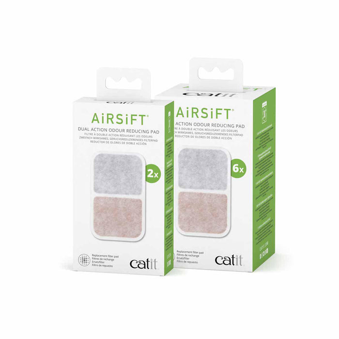 Catit - filter airsift tillkattoalett 2st dualaction