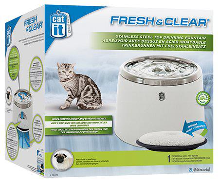 Catit - vattenfontän fresh & clear 2l