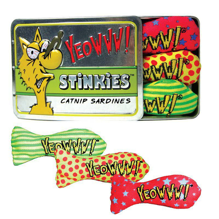 Yeowwww - yeowww catnip stinkies sardiner 3st i ask ca 60gr