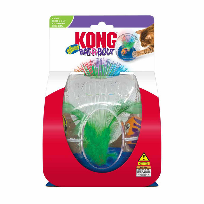 Kong - bat-a-bout glow aquarium 14x15,5x15,5cm