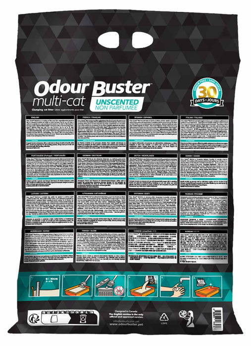 Odour Buster - kattsand multi cat 12kg