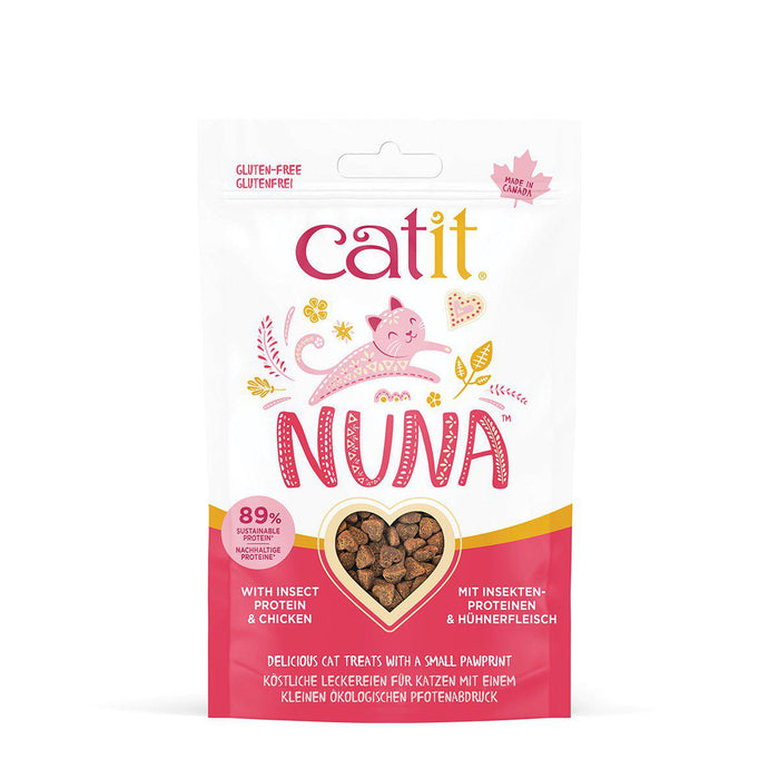 Catit - nuna kattsnacks kyckling 60gr insektsprotein