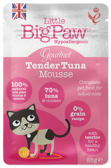 Little Big Paw - pouch gourmet atlantic tuna mousse 85g