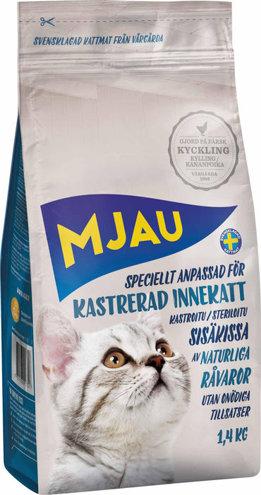 Doggy - mjau kastrerad innekatt 1,4kg