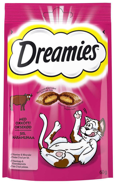 Mars - dreamies kattgodis oxkött 60gr