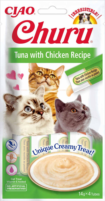 Churu - cat tuna with chicken 4st