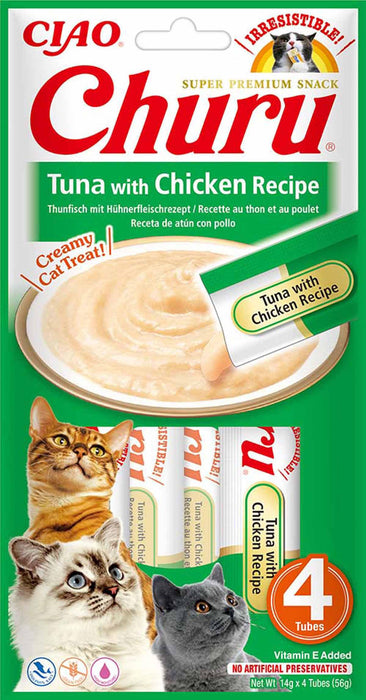 Churu - cat tuna with chicken 4st