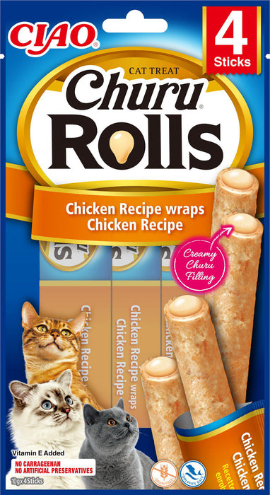 Churu - cat rolls chicken wrap chicken 4st