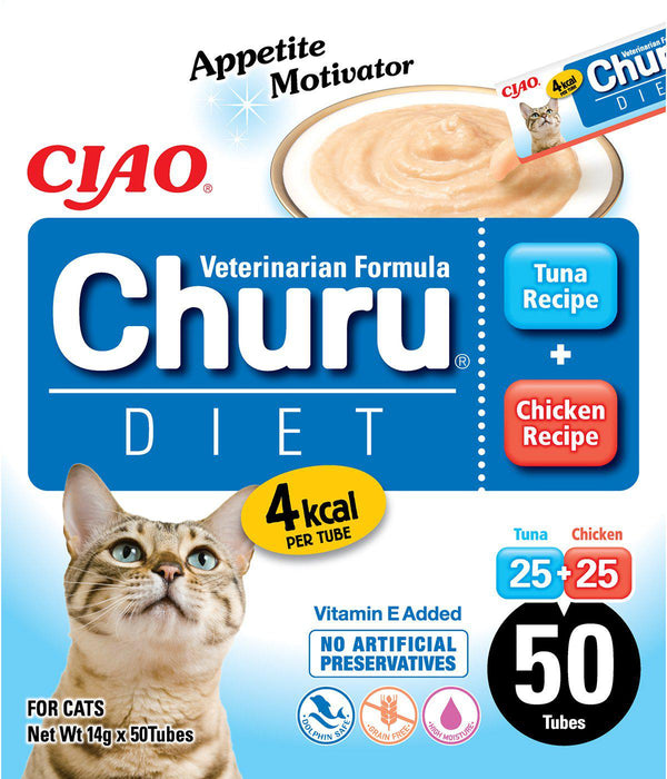 Churu - cat vet 50st tuna/chicken diet