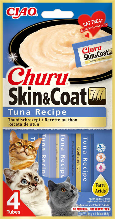 Churu - skin & coat tuna 4st