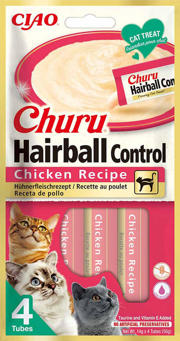 Churu - hairball control chicken 4st