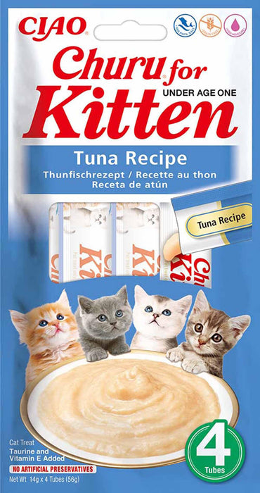 Churu - kitten tuna 4st under age 1