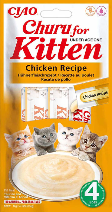 Churu - kitten chicken 4st under age 1