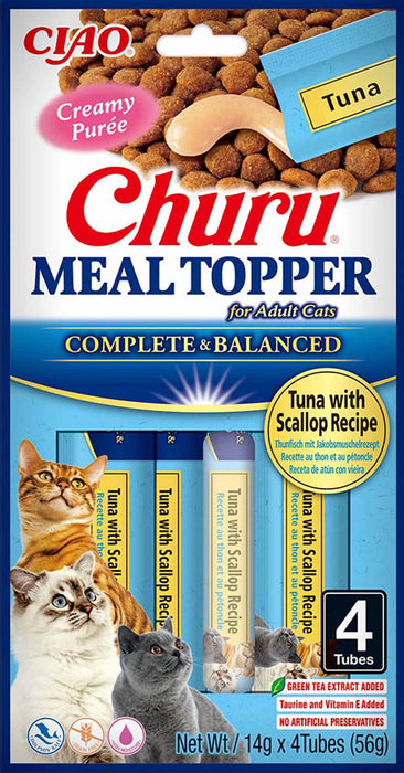 Churu - cat meal topper tuna/scallop 4st