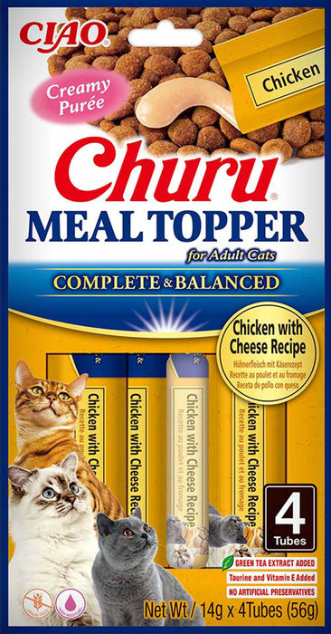 Churu - cat meal topper chicken/cheese 4st