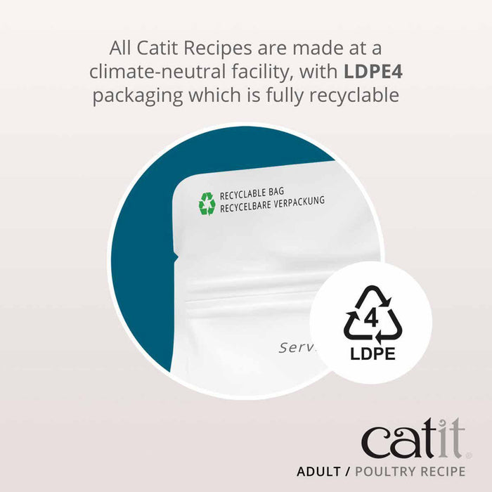 Catit - recipies dry adult chicken&turkey2kg