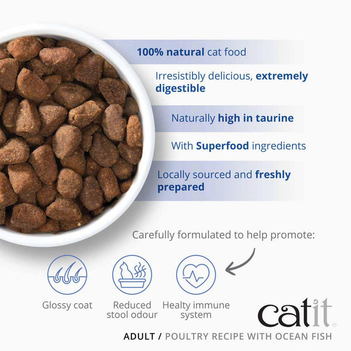 Catit - recipies dry adult fish 400g