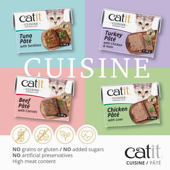 Catit - cuisine pate chicken & liver 95g