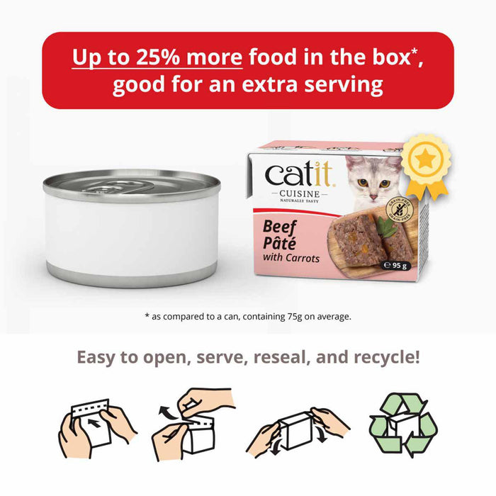 Catit - cuisine pate chicken & liver 95g