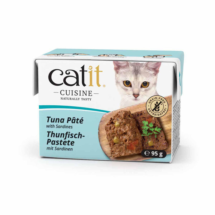 Catit - cuisine pate tuna & sardines 95g