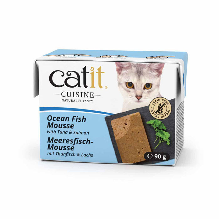 Catit - cuisine mousse tuna & salmon 90g