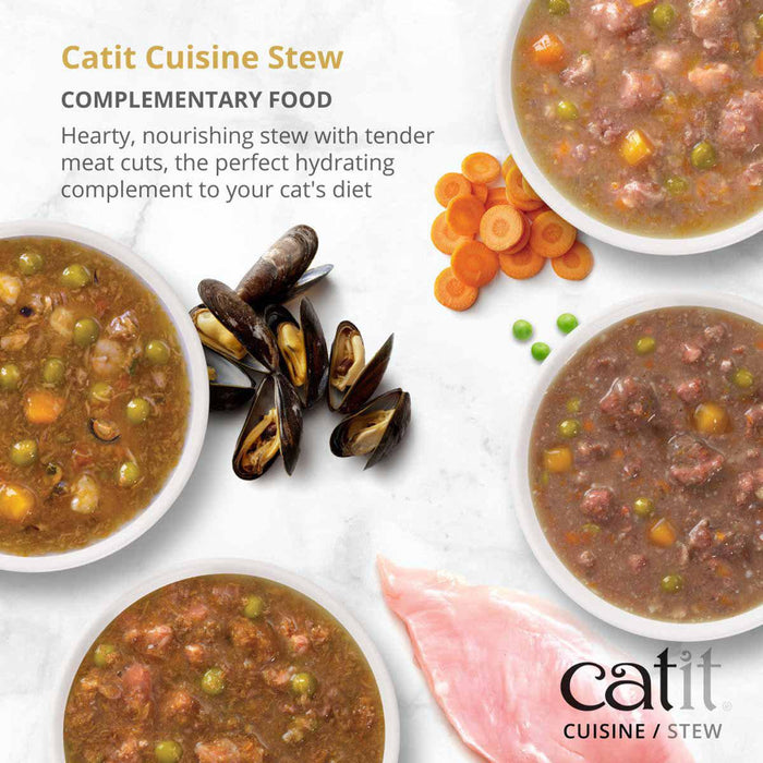 Catit - cuisine stew chicken & pumpkin 90g