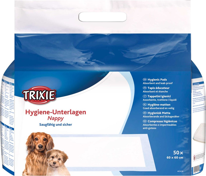 TRIXIE - valpmatta houstrainer, 60 × 60 cm, 50-pack