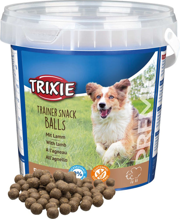 TRIXIE - premio trainer snack balls m. lamm, 500g plasthink