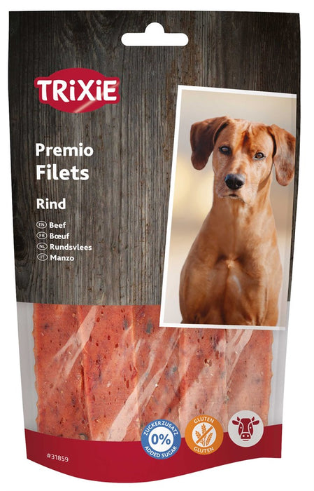 TRIXIE - premio filets, nötkött, 80 g