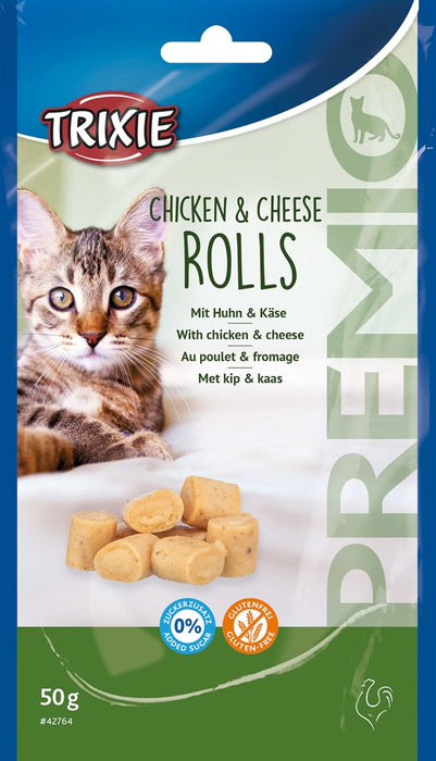 TRIXIE - premio chicken & cheese roll, 50 g